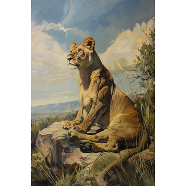 Lioness Canvas